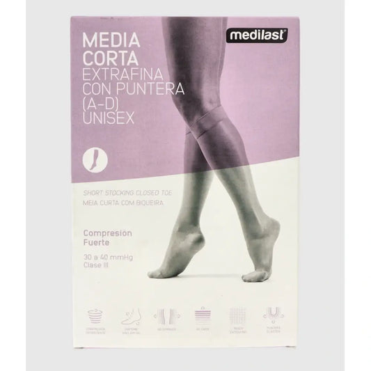 Medilast Stocking Short Fte C/Toe R606 Grande