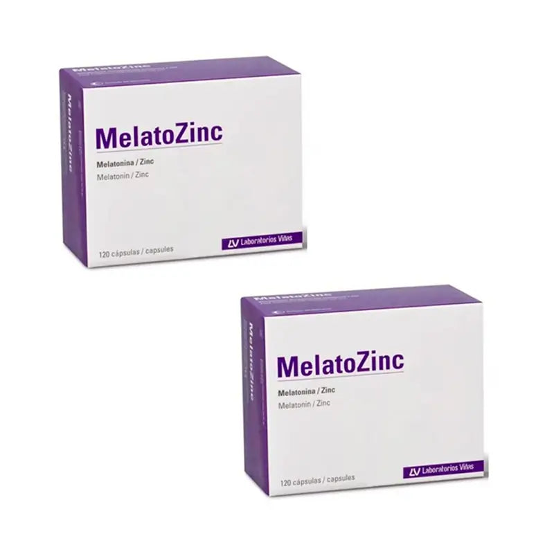 Melatozinc Duplo, 2 X 120 Cápsulas