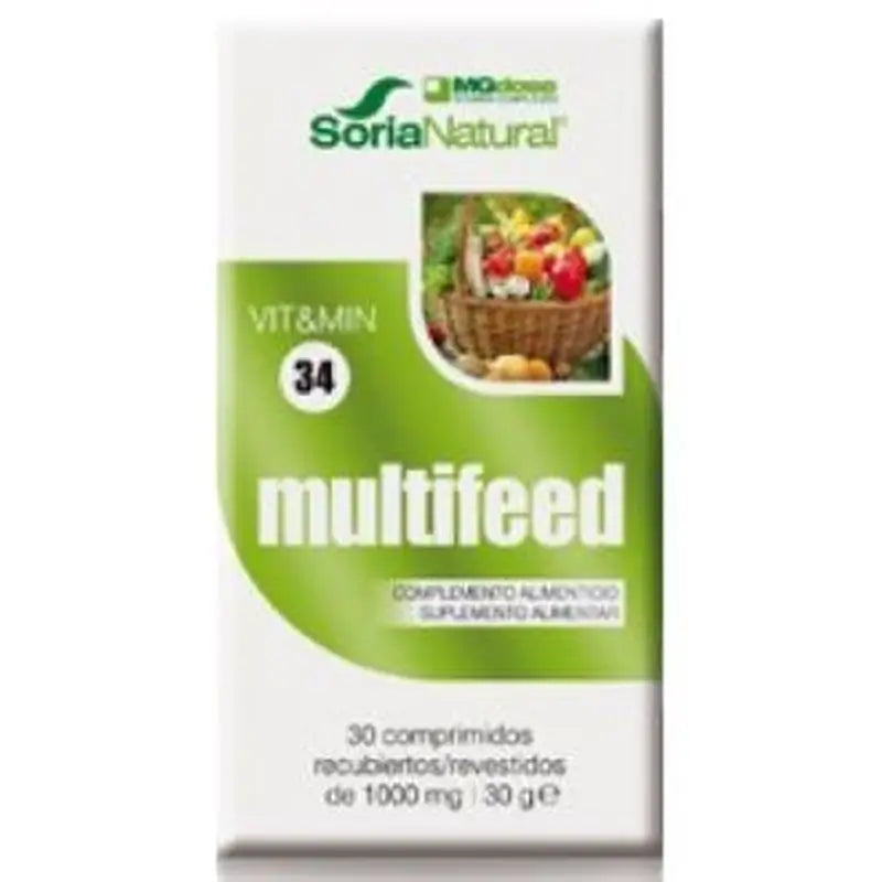 Mgdose C-34 Multifeed 30 Comprimidos