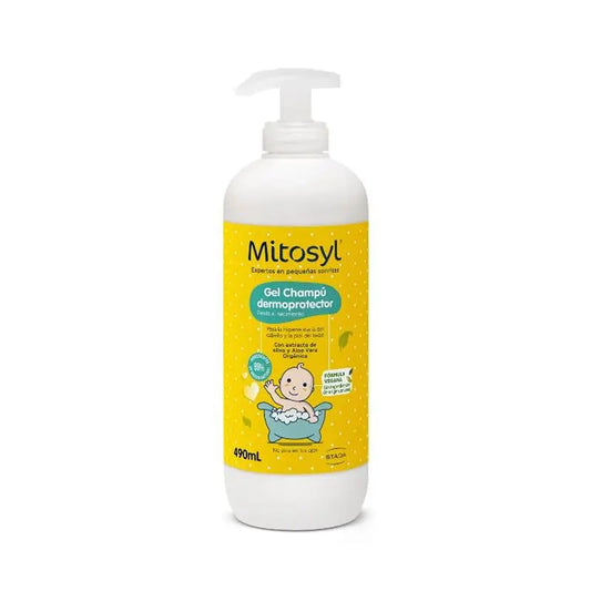 Mitosyl Baby Gel Champô Dermo-Protetor , 490 ml