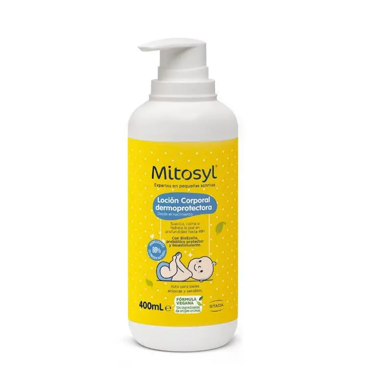 Mitosyl Baby Loção corporal dermo-protetora , 400 ml