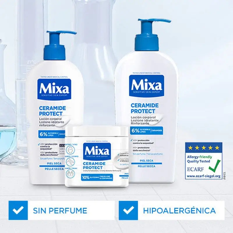 Autres Public Mixa Body Care Mixa Ceramide Protect Creme Fortalecedor Para Pele Muito Seca 400Ml