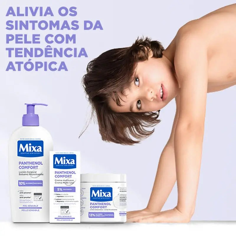 Mixa Pantenol Comfort Creme Reparador Para Pele Com Tendência Atópica 400Ml