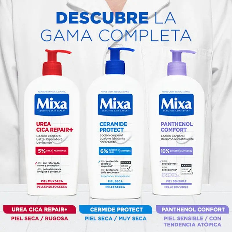 Mixa Ceramide Protect Loção corporal para pele seca 400Ml