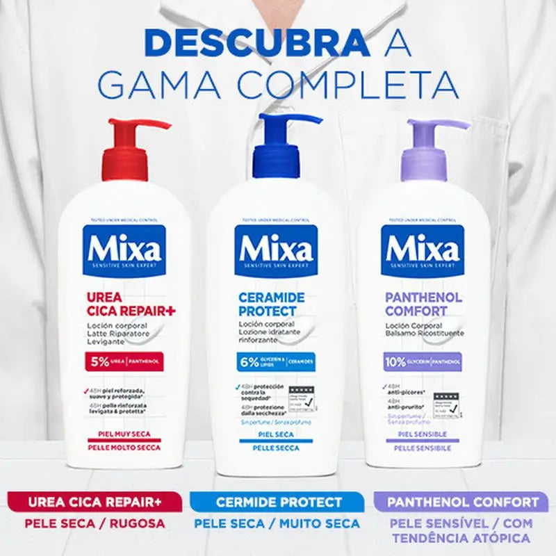 Autres Public Mixa Body Care Mixa Pantenol Comfort Body Lotion Para Pele Sensível 250Ml