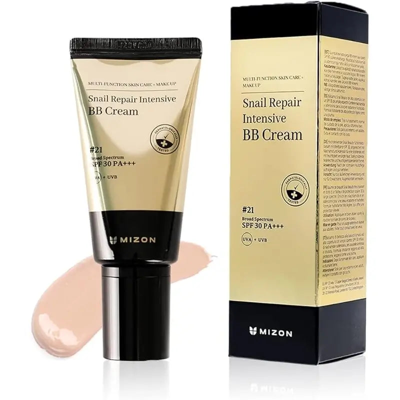 Mizon Caracol Reparação Intensiva Bb Creme #21 Amplo Espectro Spf 30, 50 ml