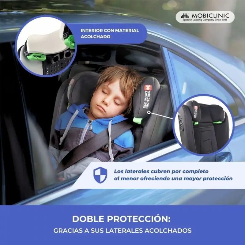 Mobiclinic Cadeira auto Lionfix Max 100-150 Cm Preto