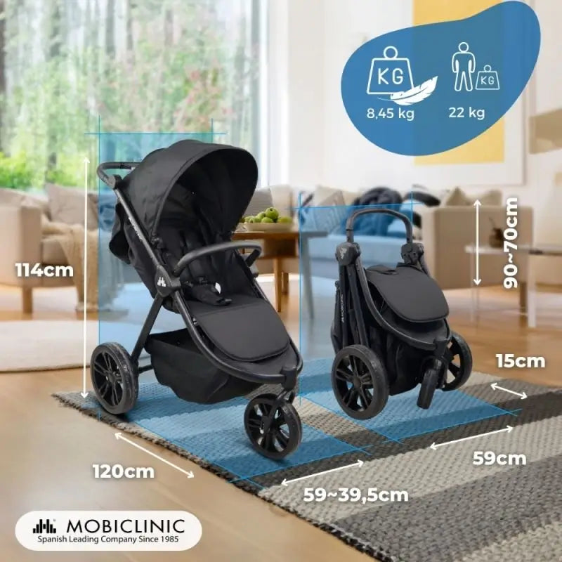 Mobiclinic Carrinho de bebé Agnes