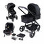 Mobiclinic Darky 3 In 1 Folding Stroller Cinzento