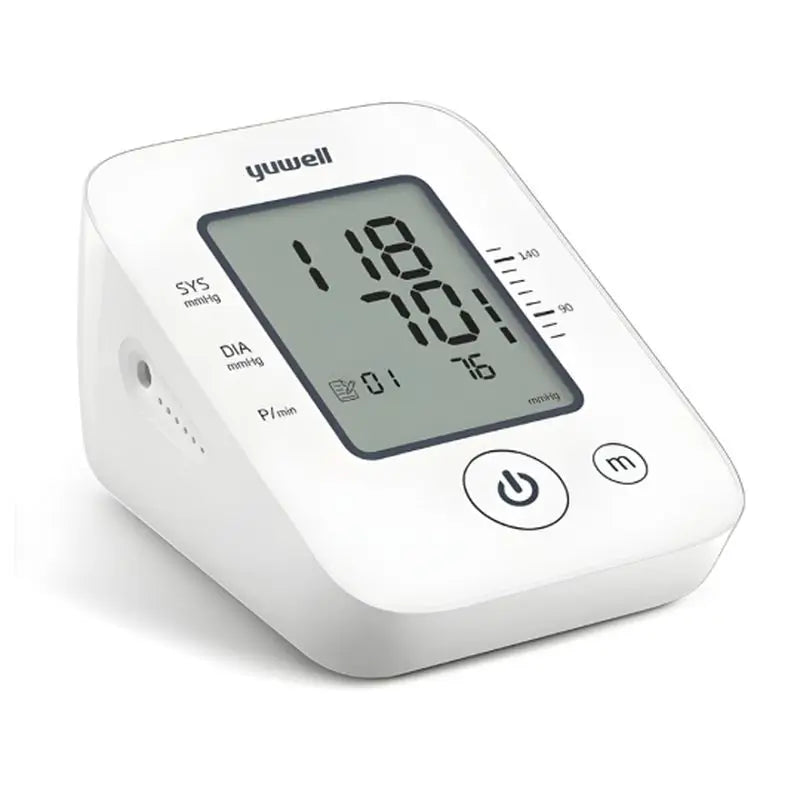 Mobiclinic Aparelho de medição de tensão arterial digital automático com memória, braço, YE660D Branco, 1 unidade