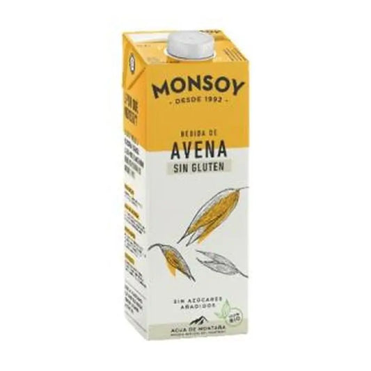 Monsoy Bebida vegetal de aveia sem glúten 1Lt 1 unid. Bio