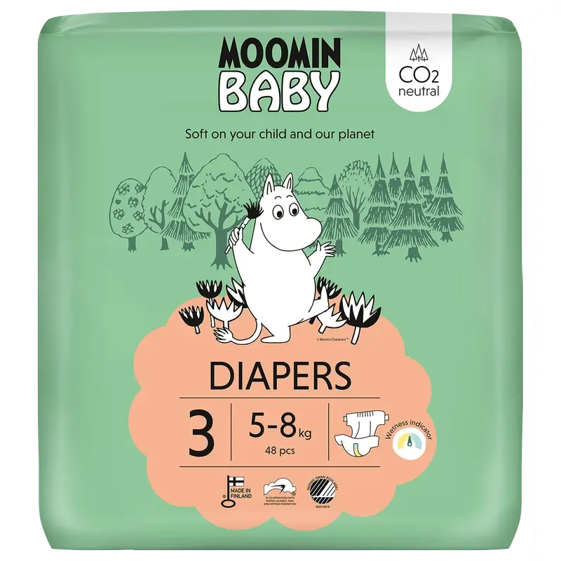 Bebé Moomin 3 , 48 unidades