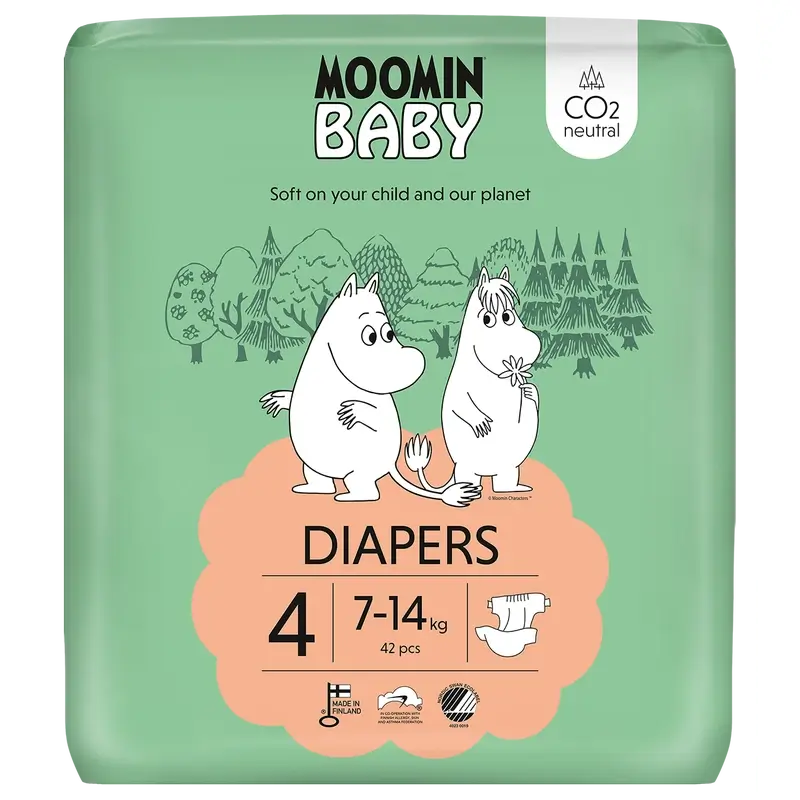 Bebé Moomin 4 , 42 unidades