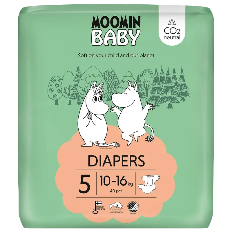 Bebé Moomin 5 , 40 unidades