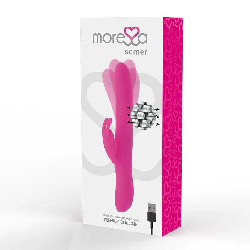 Moressa Somer Vibrador Premium Con Rotacion Multiple