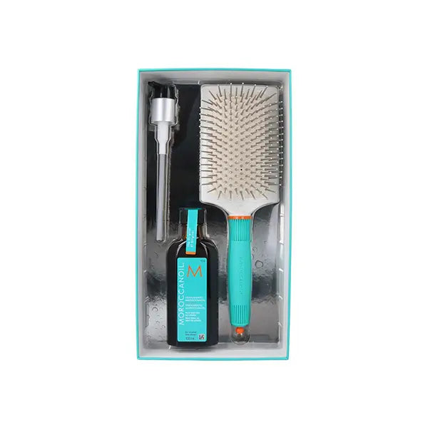 Moroccanoil Pack Tratamiento Aceite (Oil) De Argán   + Cepillo