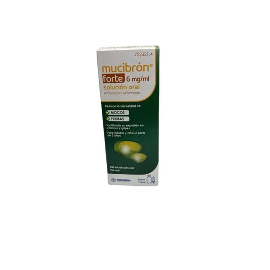 Mucibron Forte 6 Mg/ ml Solução oral 250 ml