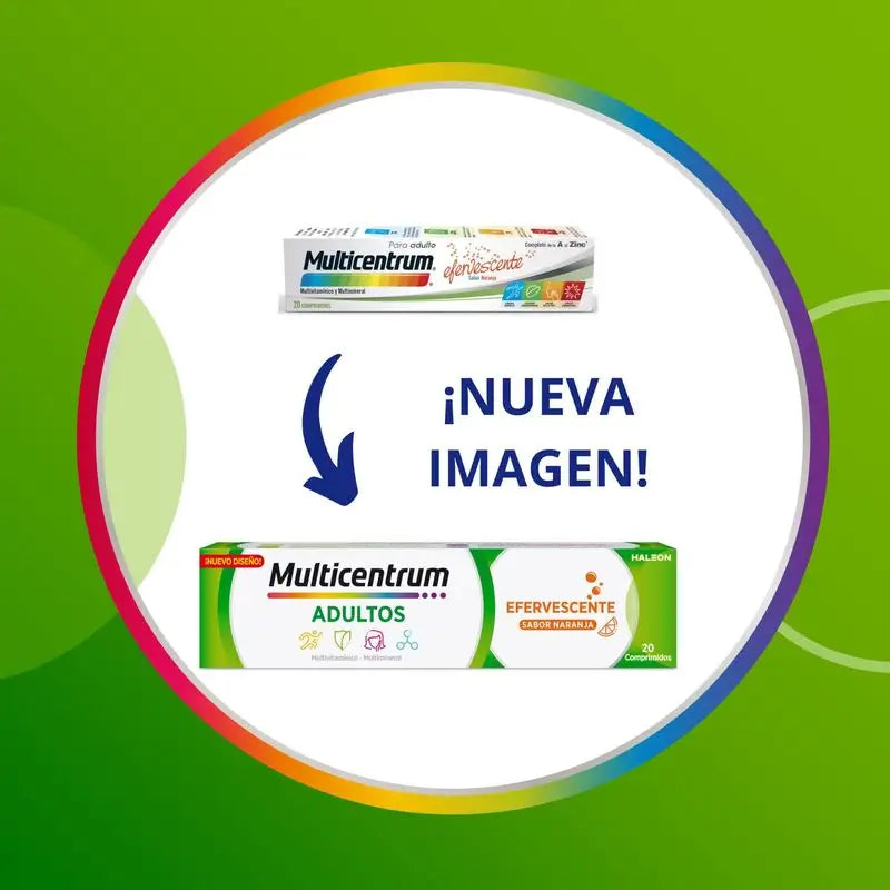 Complemento de alimentos multicentum júnior multivitamínico para crianças +4 anos, 30 comprimidos