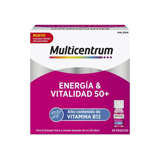 Multicentrum Energy & Vitality 50+, 30 frascos