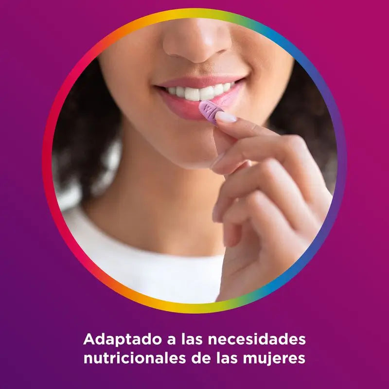 Multicentrum Selecione o complemento de alimentos multivitamínicos para adultos, 50 + 30 comprimidos