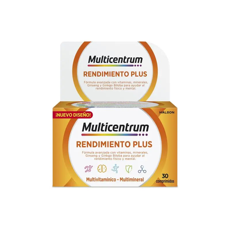 Multicentrum Performance Plus Multivitamin, 30 comprimidos