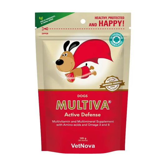 Multiva Active Defense Cão, 30 pastilhas