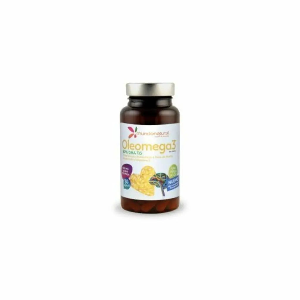 Mundo Natu Oleomega 3 0,8 Dha 1G , 30 cápsulas