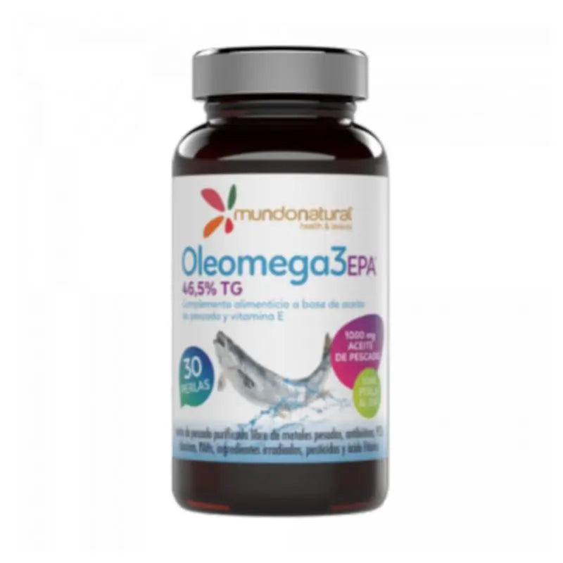 Mundo Natu Oleomega 3 Epa , 30 cápsulas   