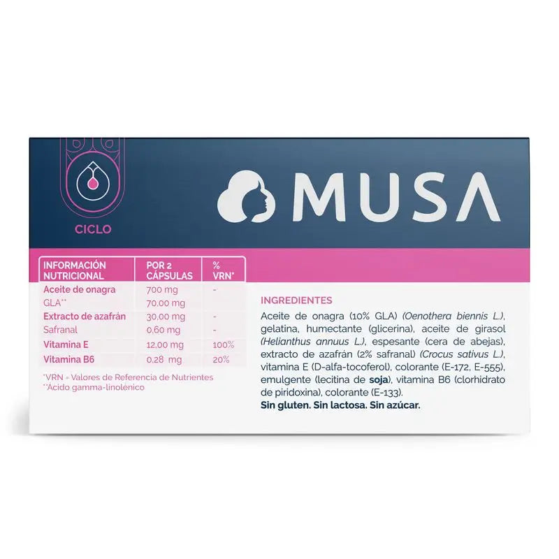 Musa Preciclovit Pré-menstrual, 60 cápsulas