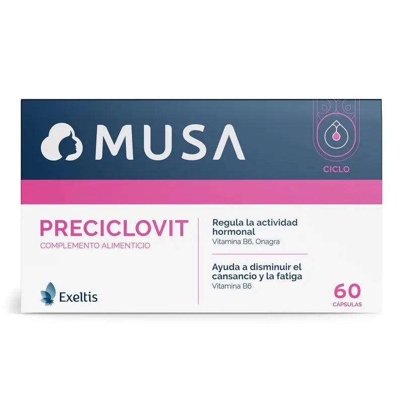 Musa Preciclovit Pré-menstrual, 60 cápsulas