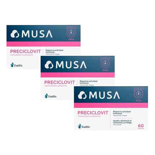 Musa Triplo Preciclovit Pré-menstrual , 3 x 30 cápsulas