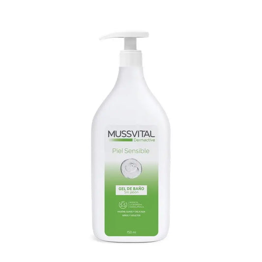 Mussvital Dermactive Gel Pele Sensível, 750 ml