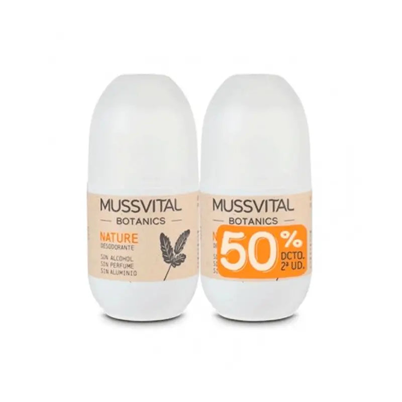 Mussvital Botanics Deo Nature 2x75ml