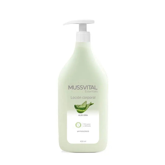 Mussvital Essentials Locion Aloe, 400 Ml