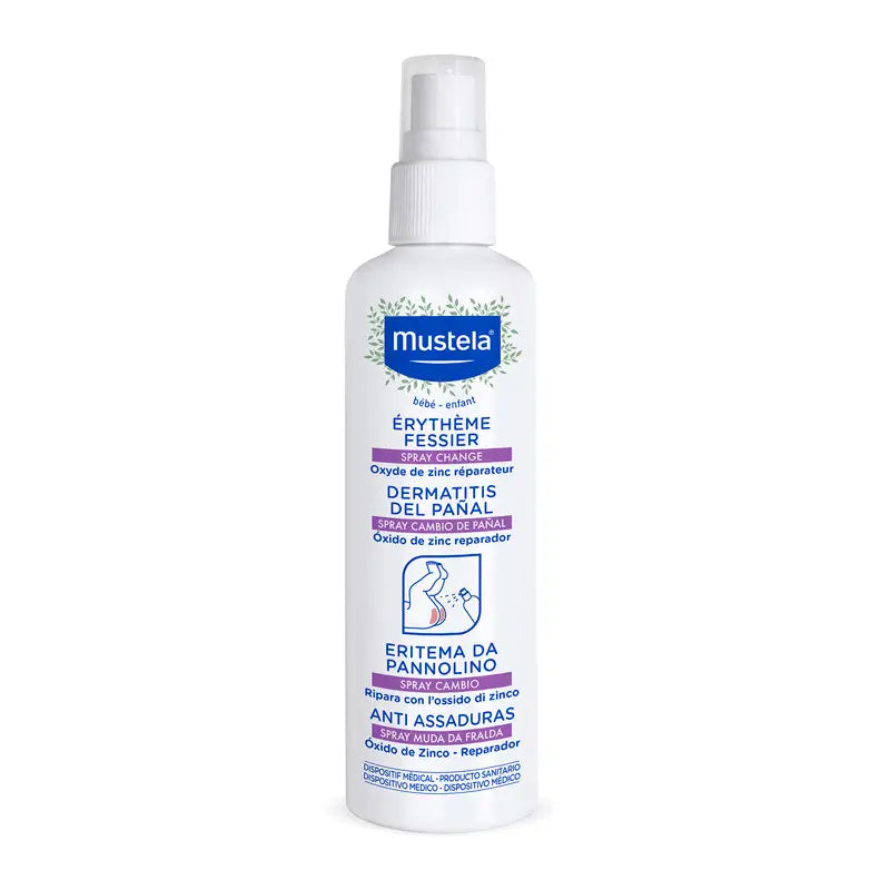 Mustela Spray Cambio De Pañal, 75ml