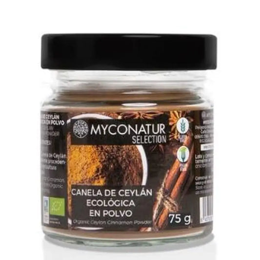 Myconatur Canela de Ceilão em Pó 75Gr. Eco