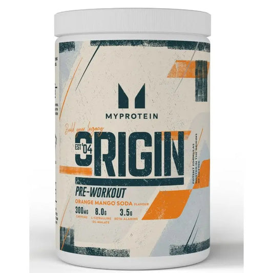 Myprotein Origin Pré-treino, Laranja e Manga, 600 g