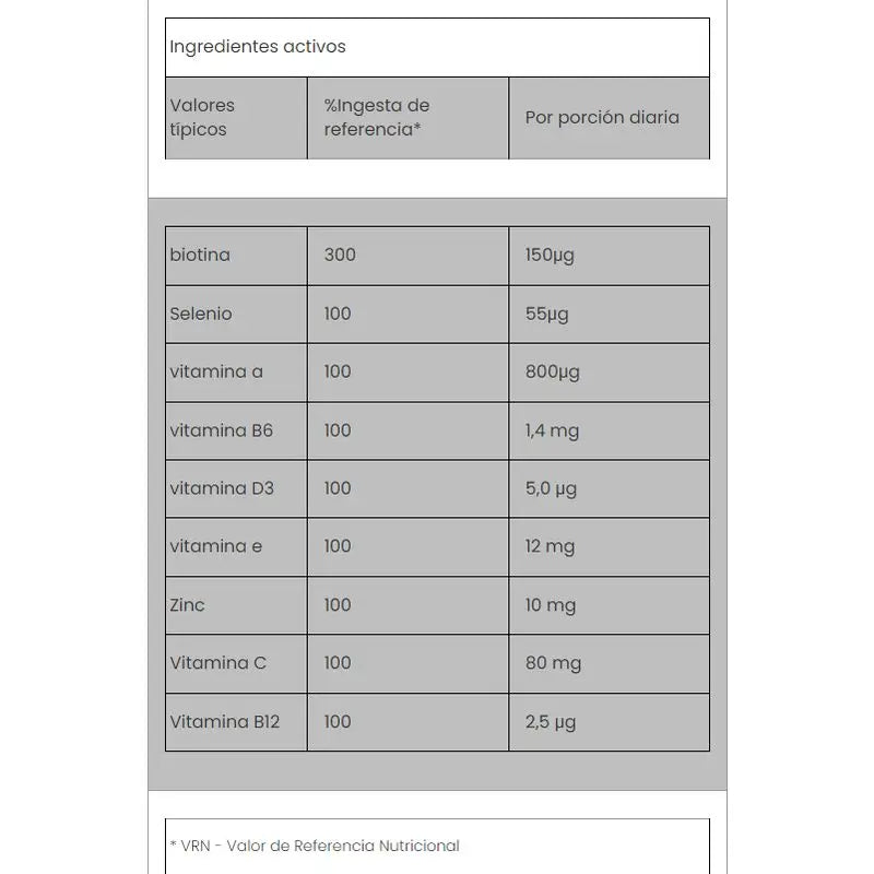 Myvitamins Hair Skin And Nails Gummies Mirtilo , 60 gomas