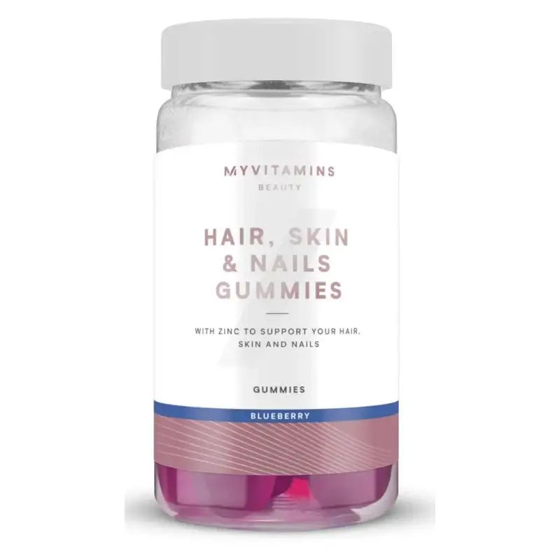 Myvitamins Hair Skin And Nails Gummies Mirtilo , 60 gomas