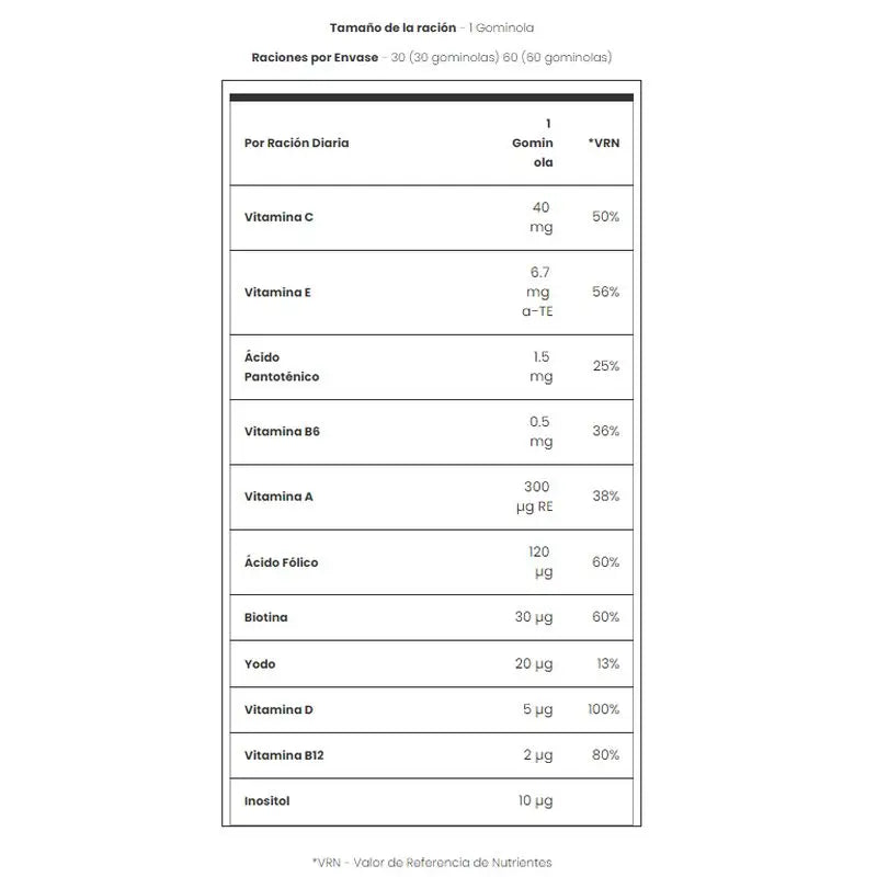 Myvitamins Multivitamin Gummies Morango , 60 gomas