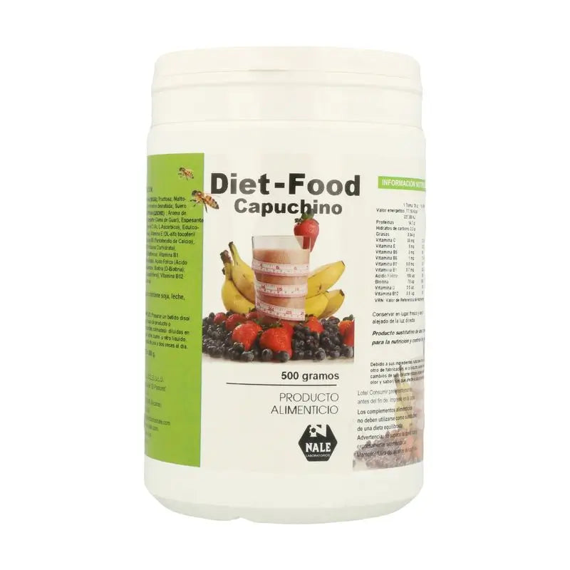 Nale Diet Food Batido com sabor a Cappuccino 500Gr