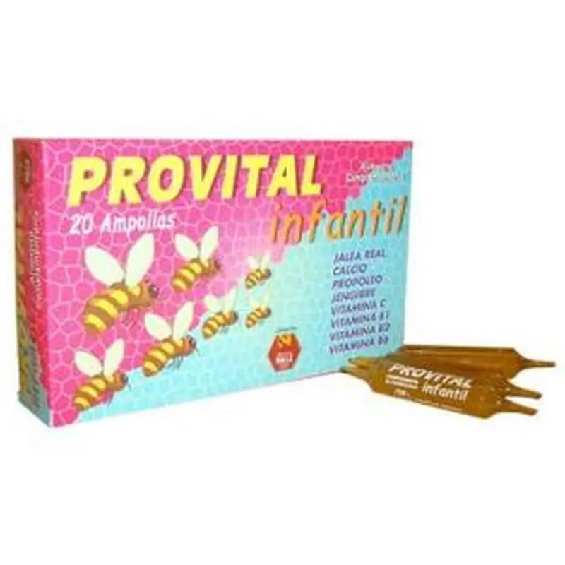 Nale Provital Infantil 20Amp. 