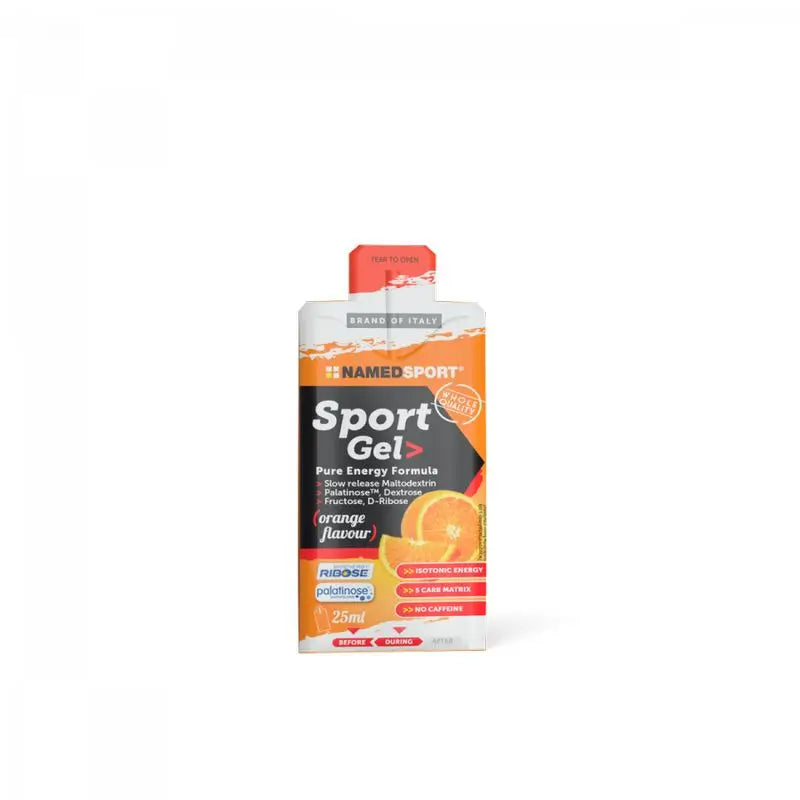 Named Sport Energy Sport Gel Laranja , 32 géis x 25 ml