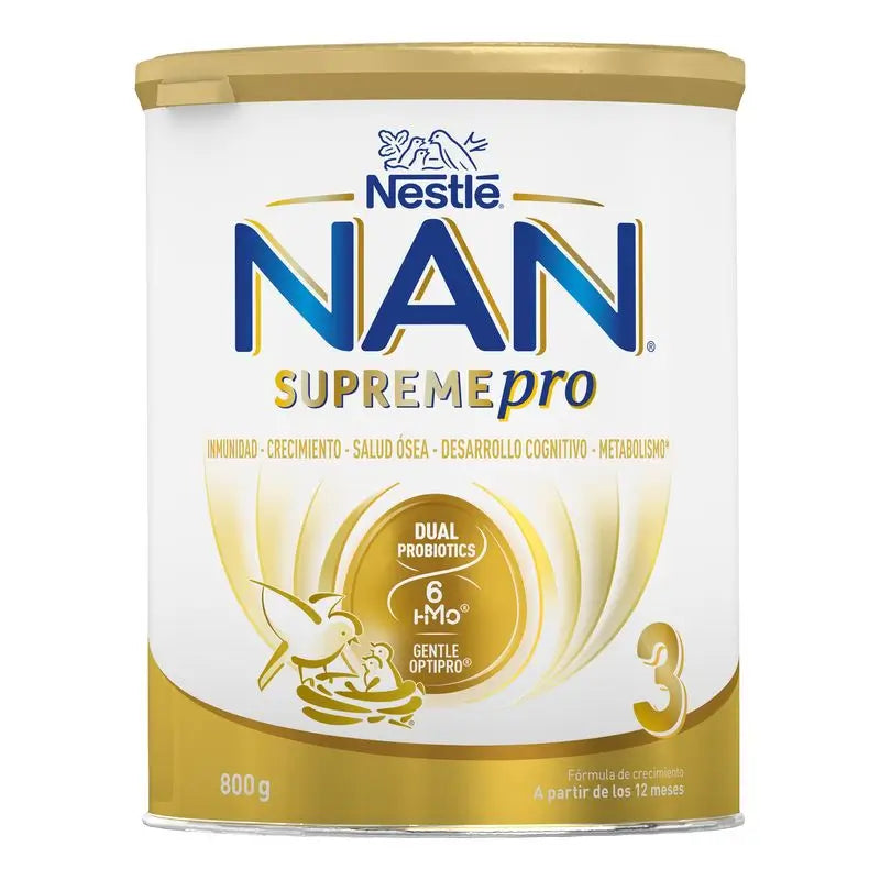 Leite para Crescimento Nestlé Nan Supreme Pro 3, 800 g