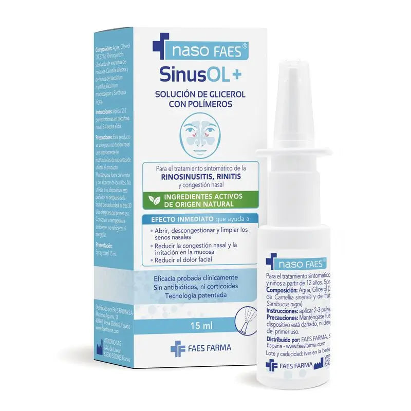 Nasofaes Sinusol + , 15 ml