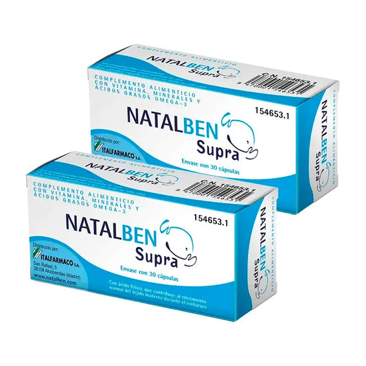 Natalben Supra Nutraceutical , 2 x 30 cápsulas