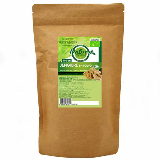 Natura Premium Jengibre Polvo Bio , 100 gr