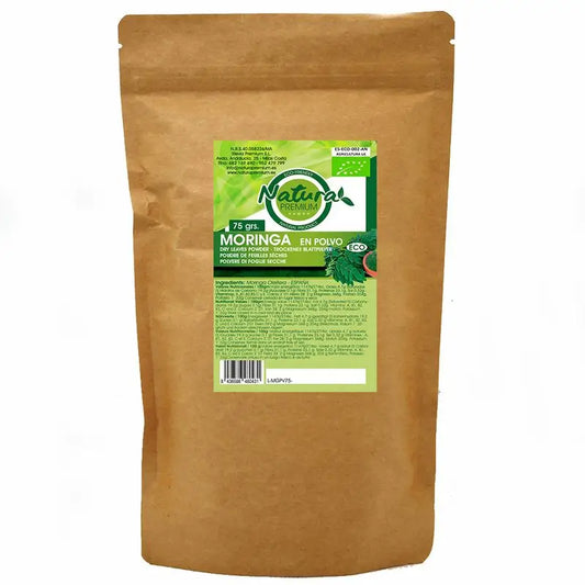 Natura Premium Moringa biológica em pó, 75 g