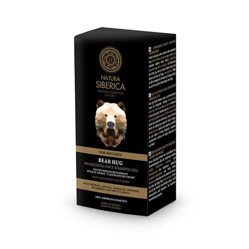 Natura Siberica Ns Men Bear Hug Men Gel Limpieza Facial Na, 150 ml