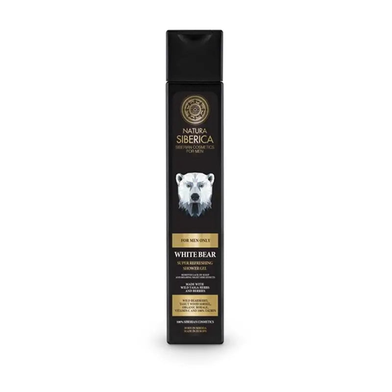 Natura Siberica Ns Men White Bear Men Gel De Ducha Refrescante Na, 250 ml